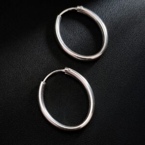 Argollas Ovaladas lisas