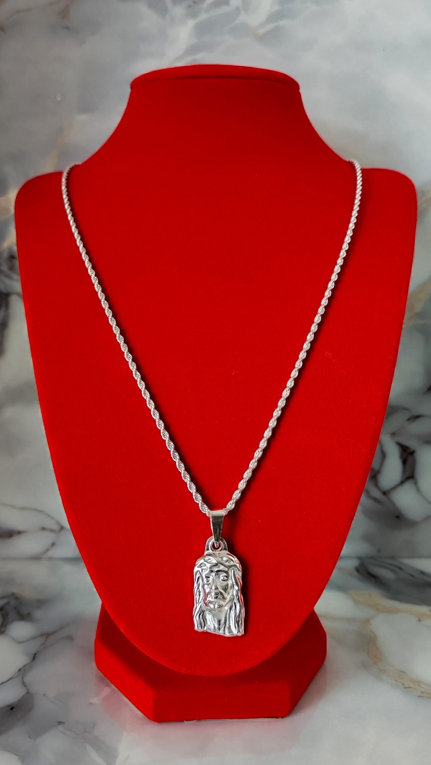 Conjunto Tourbillon + Dije de Cristo - Imagen 2
