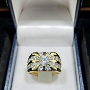 Anillo "Solaris Dorado"
